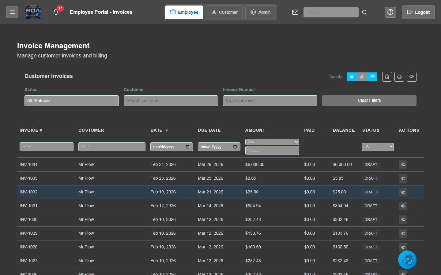Invoice & Payment Sync
