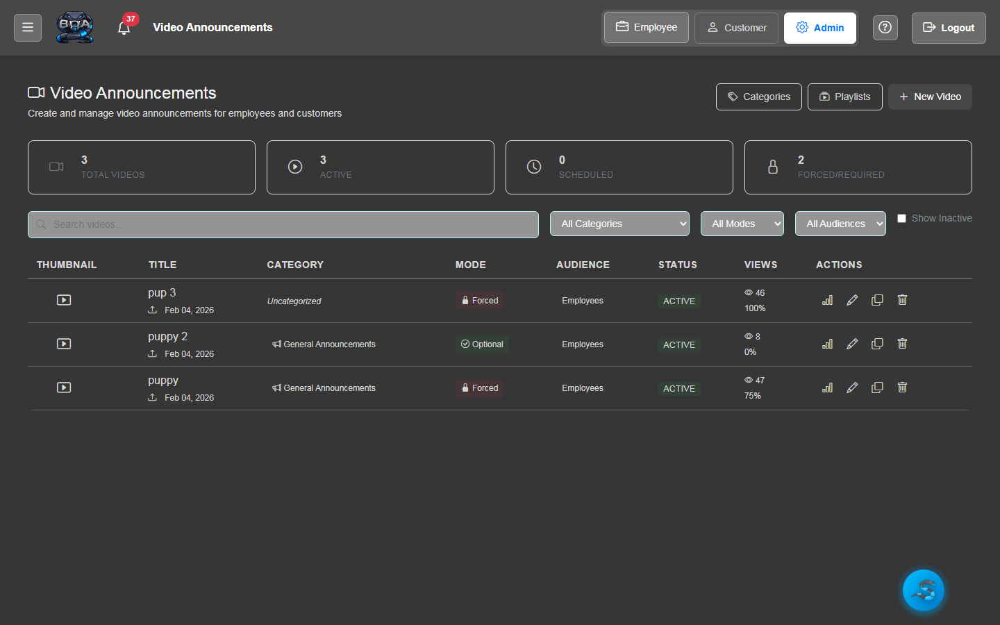 Video Creation & Upload